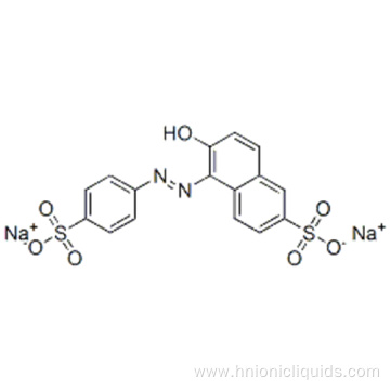 2-Naphthalenesulfonicacid, 6-hydroxy-5-[2-(4-sulfophenyl)diazenyl]-, sodium salt (1:2) CAS 2783-94-0